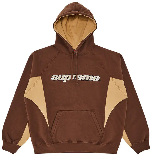 Supreme Division Hooded
Sweatshirt 'Brown'