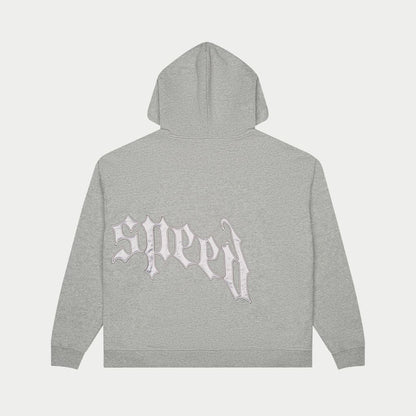 OG Logo Sweatsuit V2 (Grey/Silver Satin) BOOM