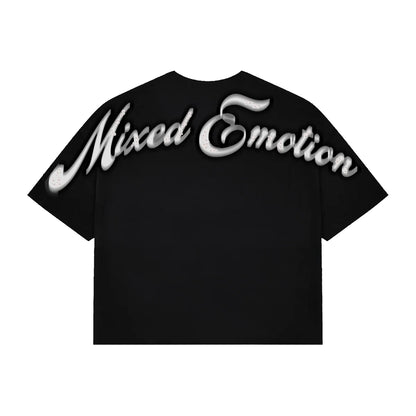Black “Pearl” Cropped Tee