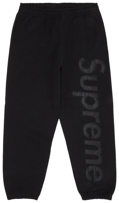 Supreme Satin Appliqué Sweatpant
'Black'