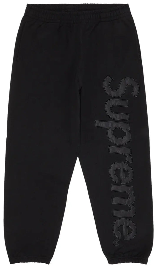 Supreme Satin Appliqué Sweatpant
'Black'