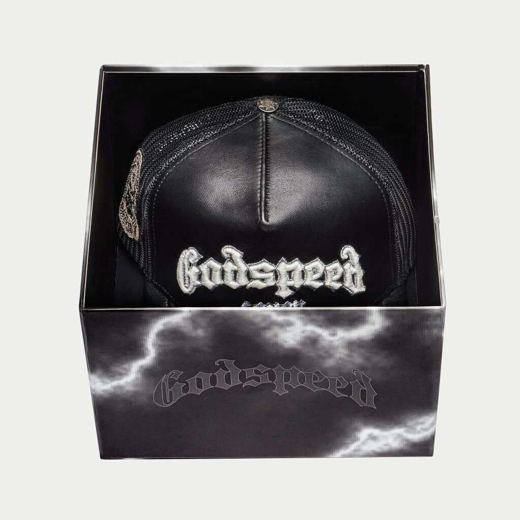 GS FOREVER PREMIUM LEATHER TRUCKER HAT (BRANDBOOM)