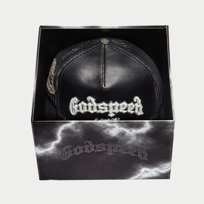 GS FOREVER PREMIUM LEATHER TRUCKER HAT (BRANDBOOM)