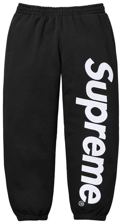 Supreme Satin Appliqué Sweatpant
'Black'