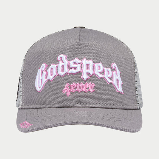 GS Forever Trucker Hat (Grey/Pink)