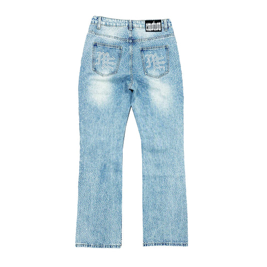 ‘ME’ Rhinestone Jeans