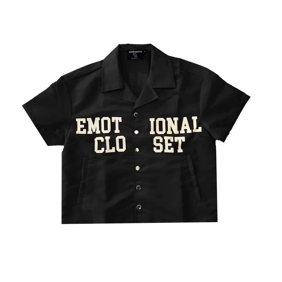 Black "Backyard" Nylon shirt