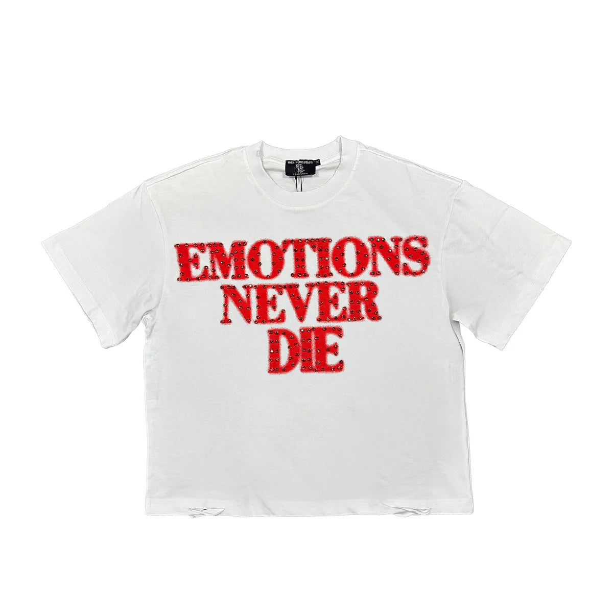 Red 'End' Rhinestone Tee