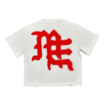 Red 'End' Rhinestone Tee
