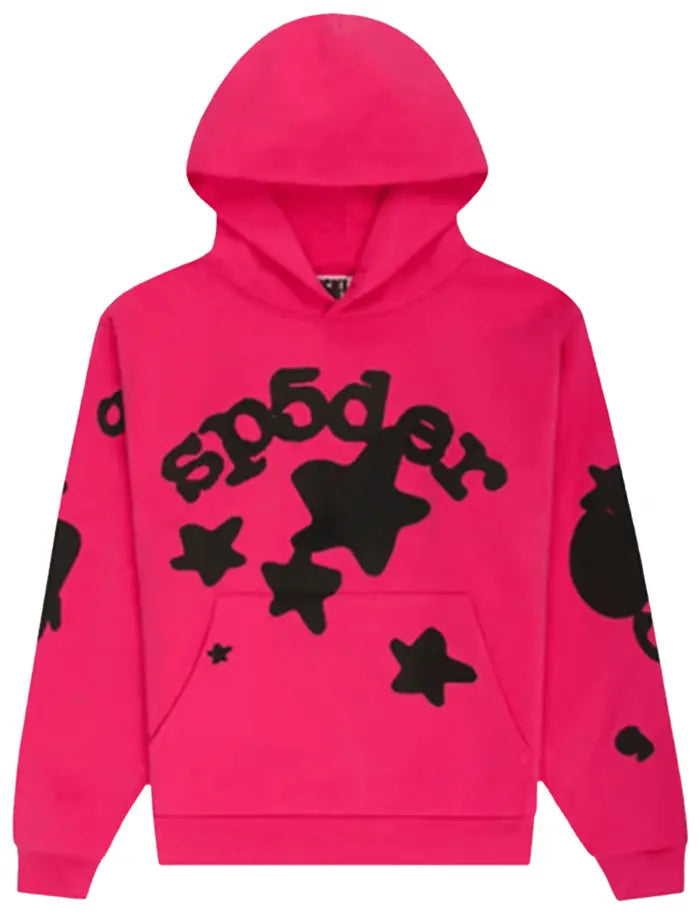 Sp5der Beluga Hoodie 'Pink'