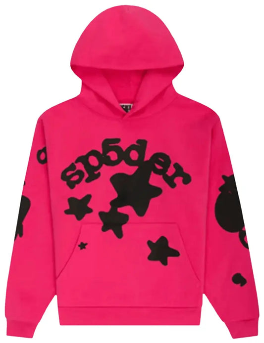 Sp5der Beluga Hoodie 'Pink'