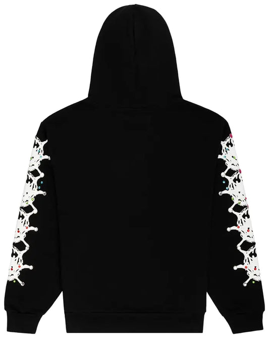 Sp5der Stone Hoodie 'Black'