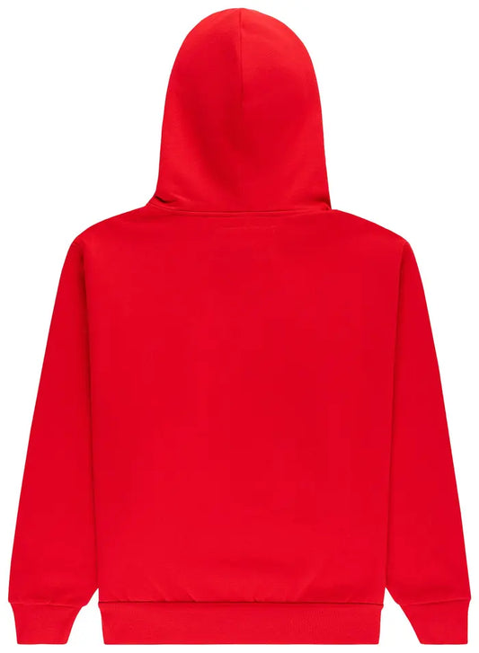 Sp5der OG Wed Studded Zip Hoodie 'Red'