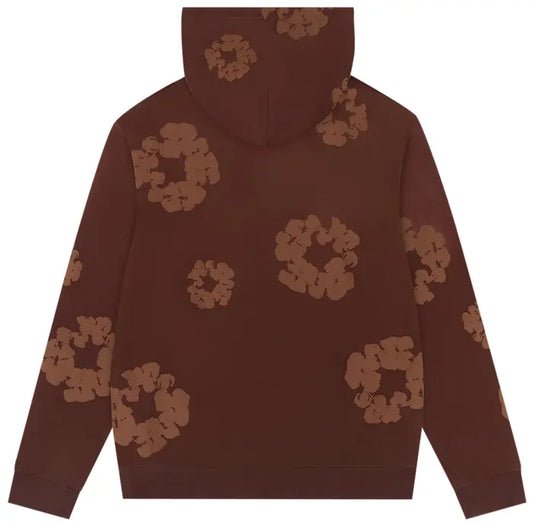Denim Tears Mono Cotton Wreath Hoodie 'Brown'